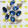 Fancy stone BUT-4120 Ellipse shape 10*14mm sapphire for jewelry